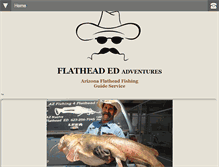 Tablet Screenshot of flatheadedadventures.com